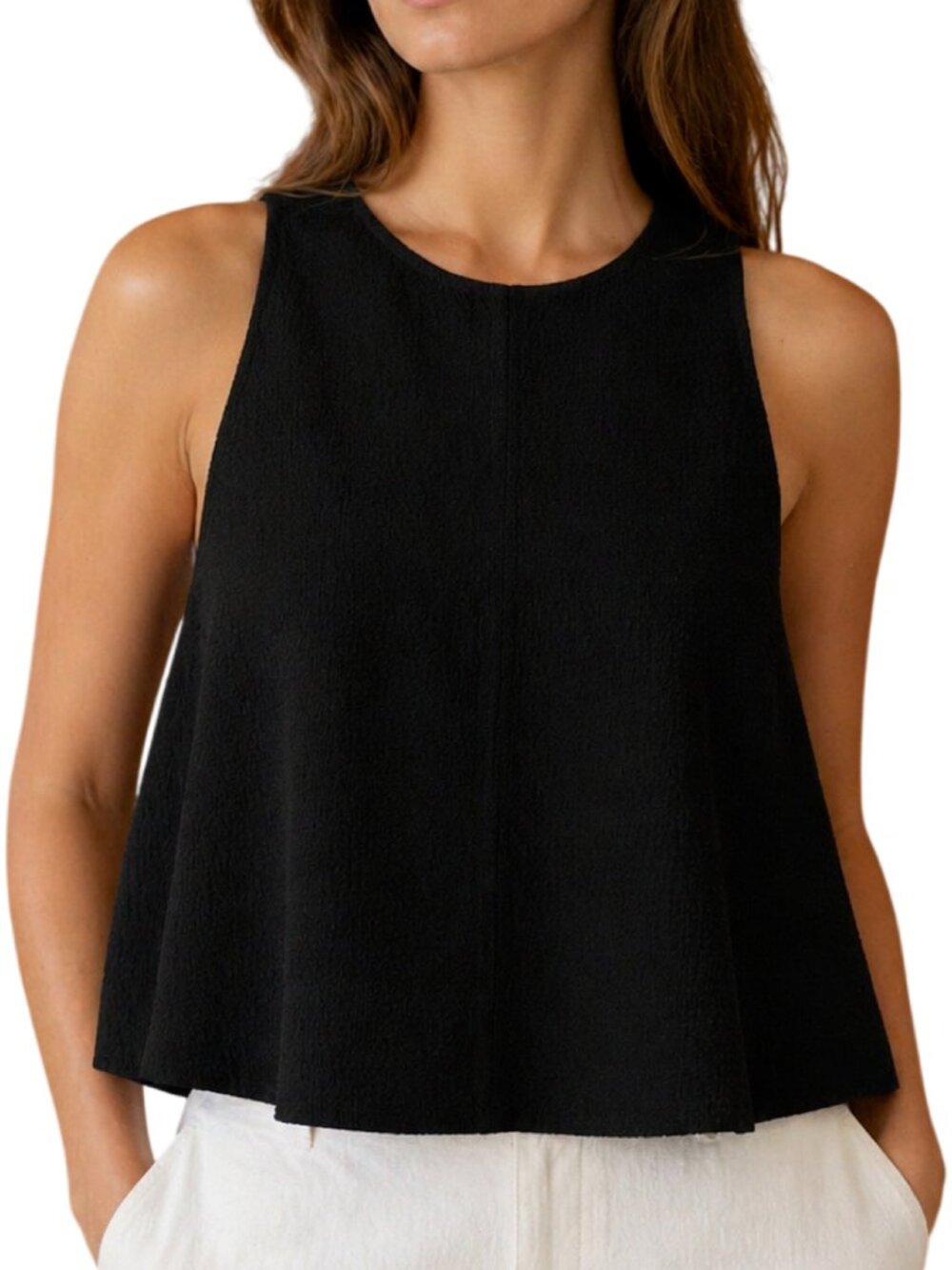 Aritzia Le Fou by Wilfred Octave Swing Blouse in Black XS